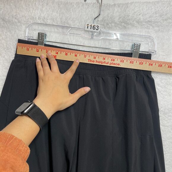 Lululemon Wanderer Culotte Wide Leg Pants 8 Black Pockets Swift Lightweight - Picture 7 of 14